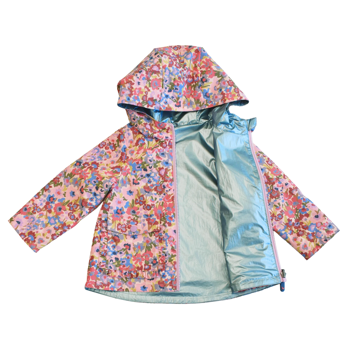 Girls Rafa Reversible Raincoat