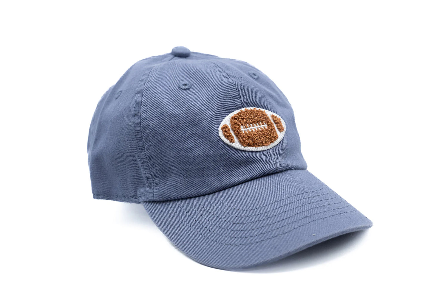 Dusty Blue Hat + Terry Football - Toddler (1Y-4Y)