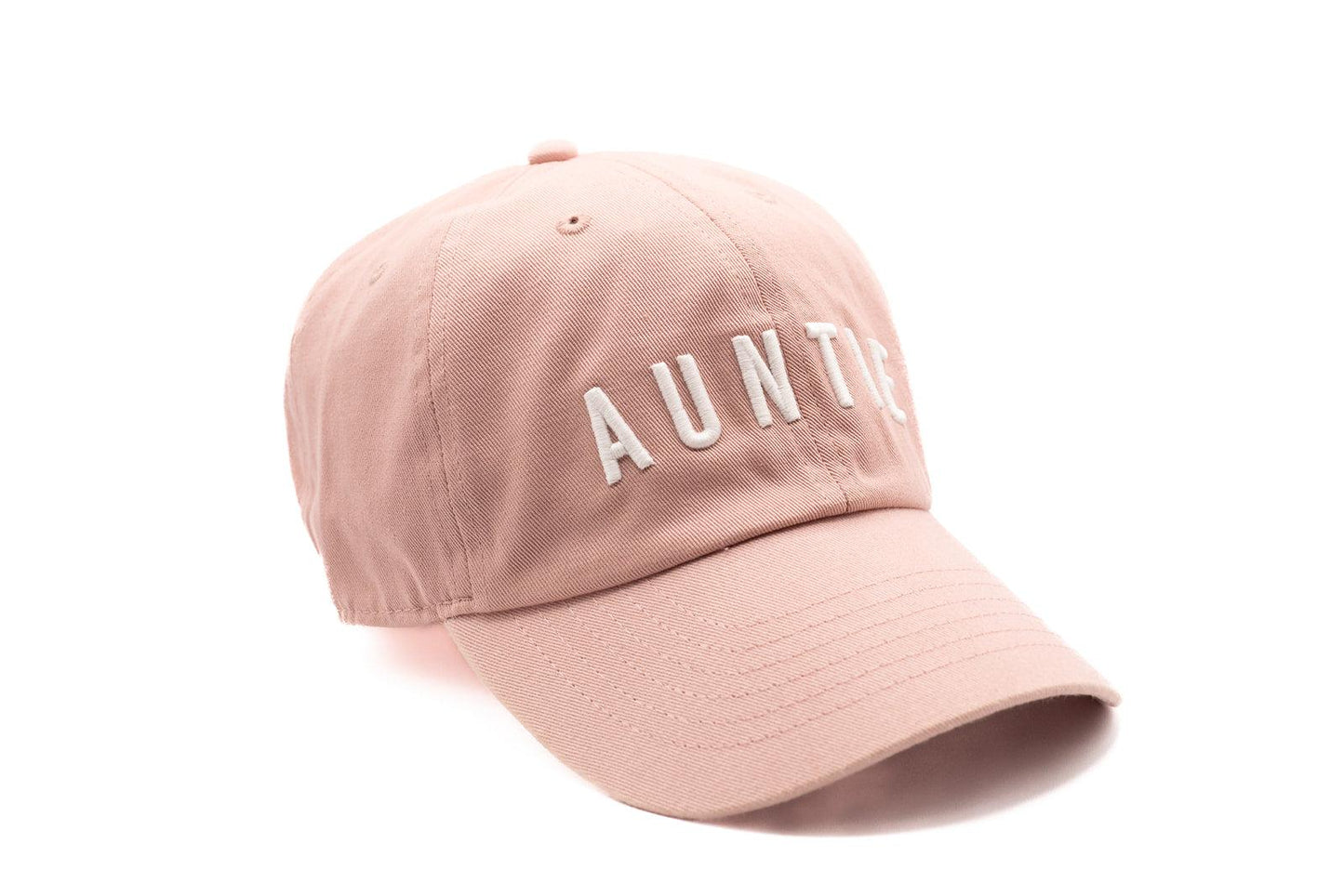 Auntie Baseball Hat - Dusty Rose - Adult