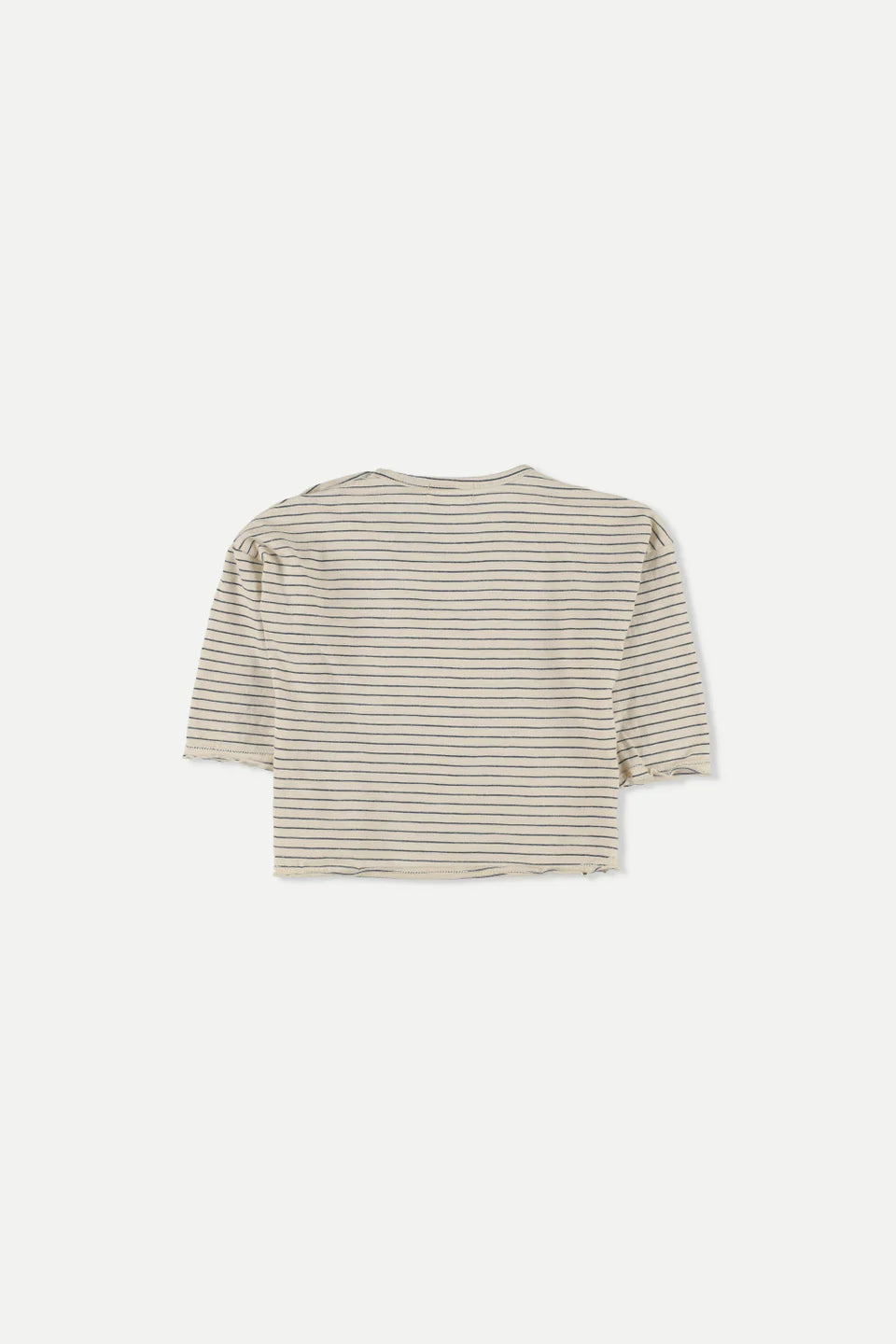 Organic Slub Stripe Long Baby T-shirt