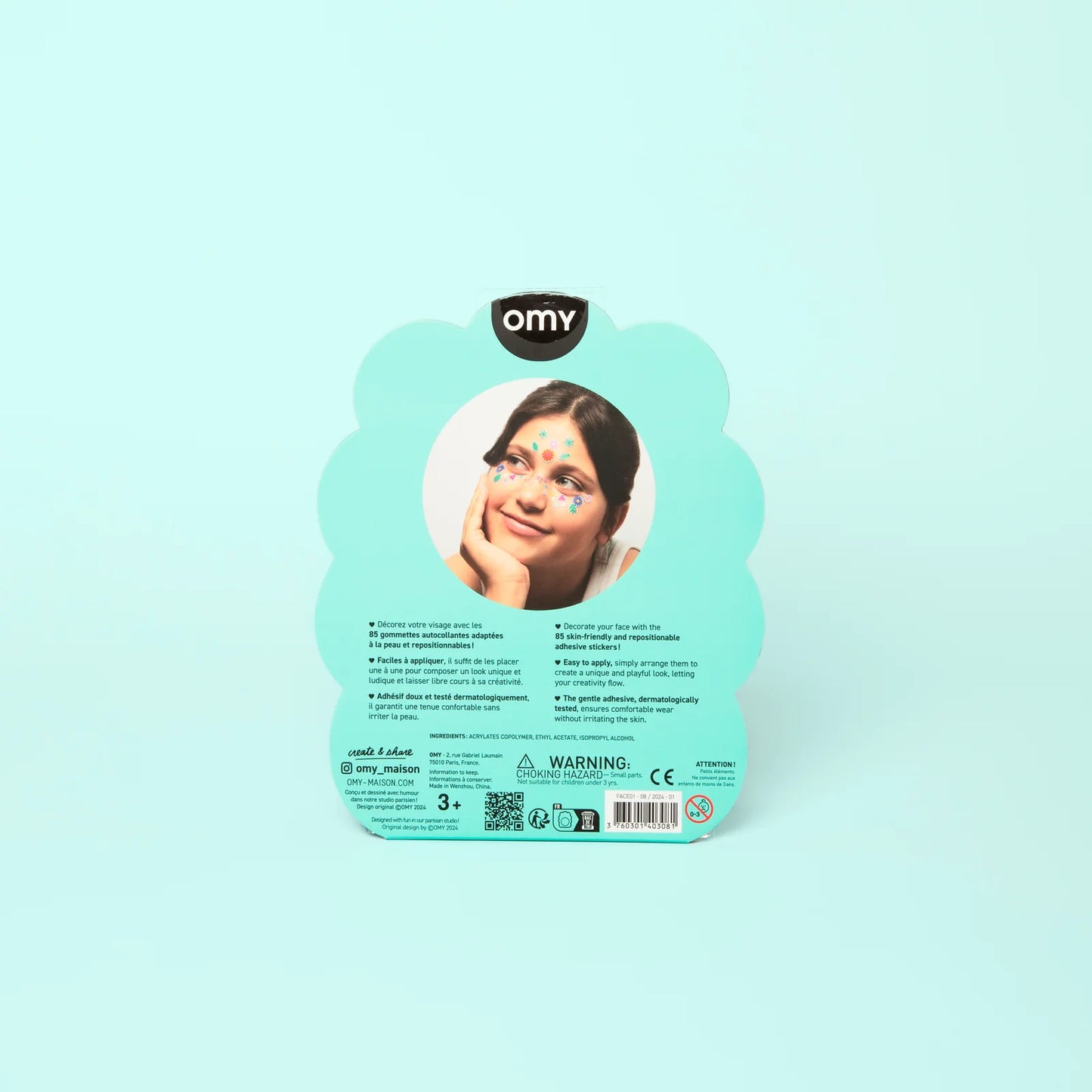 Face Stickers - Flowers