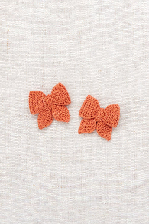 Baby Puff Bow Set - Gamberetto