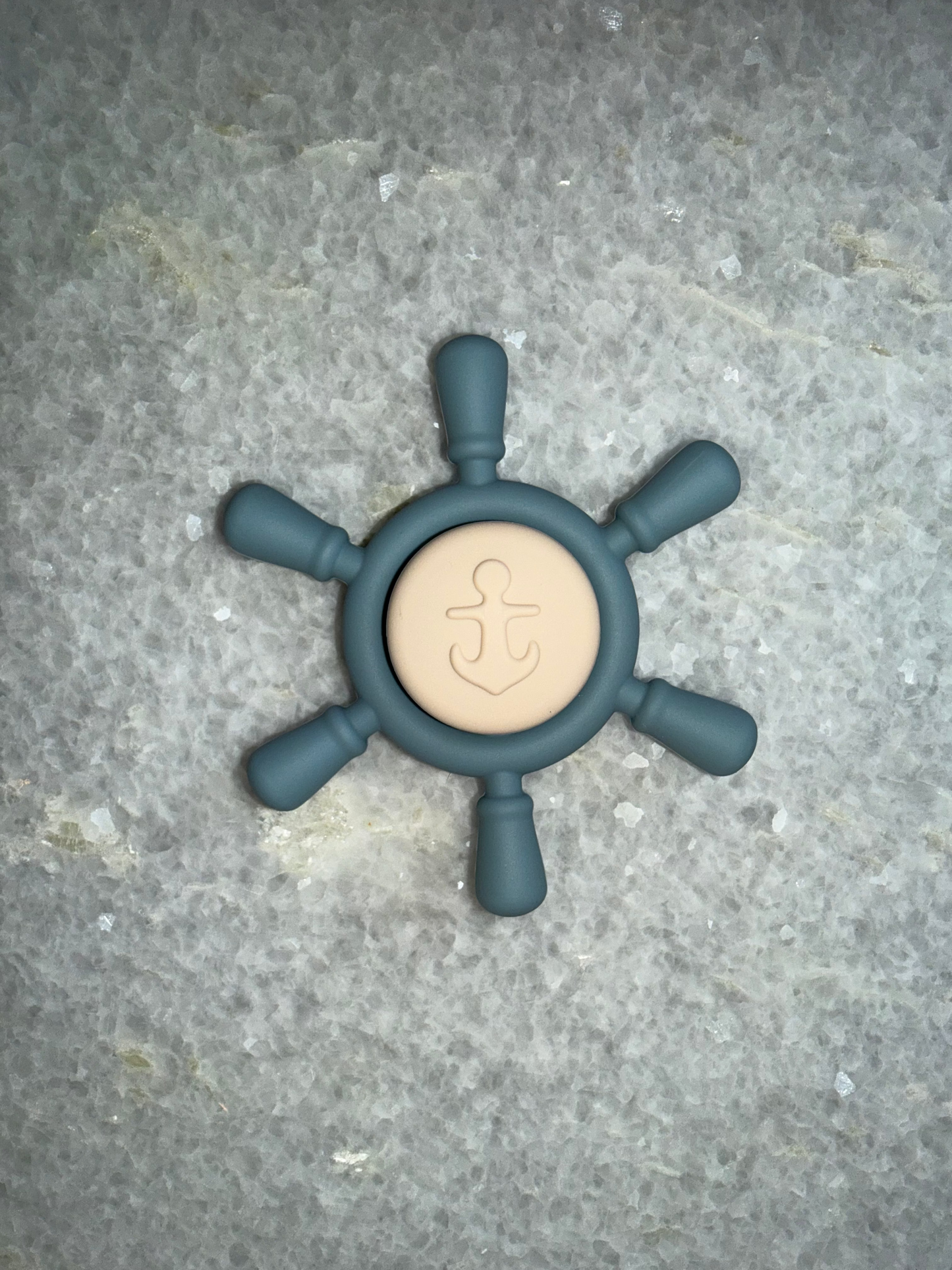 Sailor Toy Silicone Teether Spinner - Seafoam