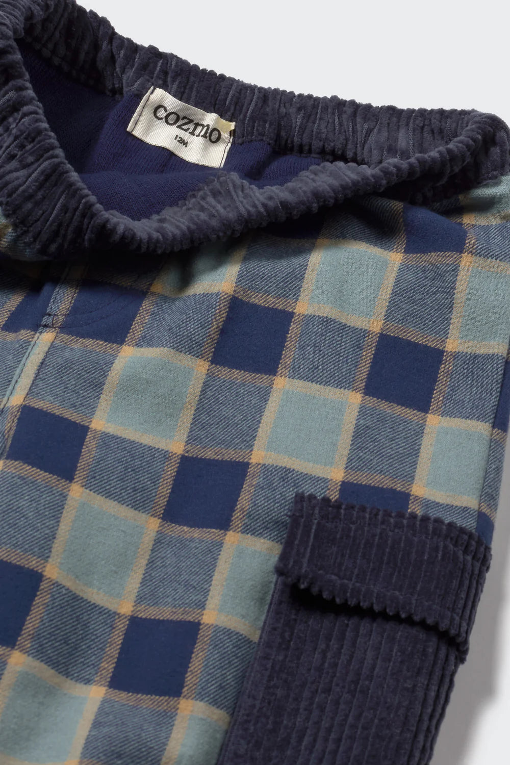 Check Flannel Baby Pants