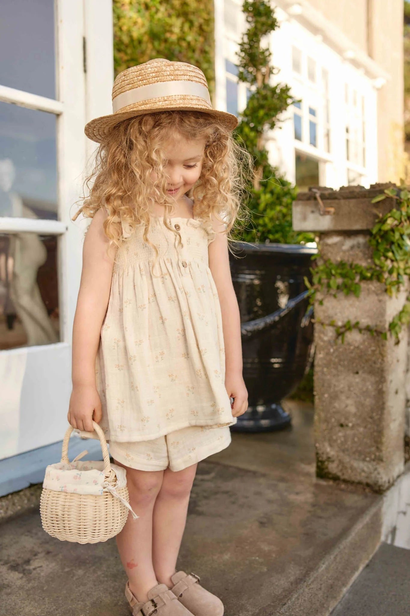 Organic Cotton Muslin Elodie Short