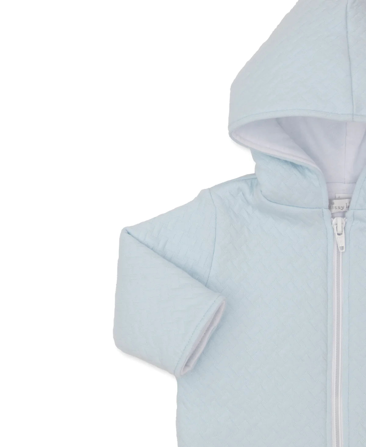 Jacquard Padded Zip Jacket