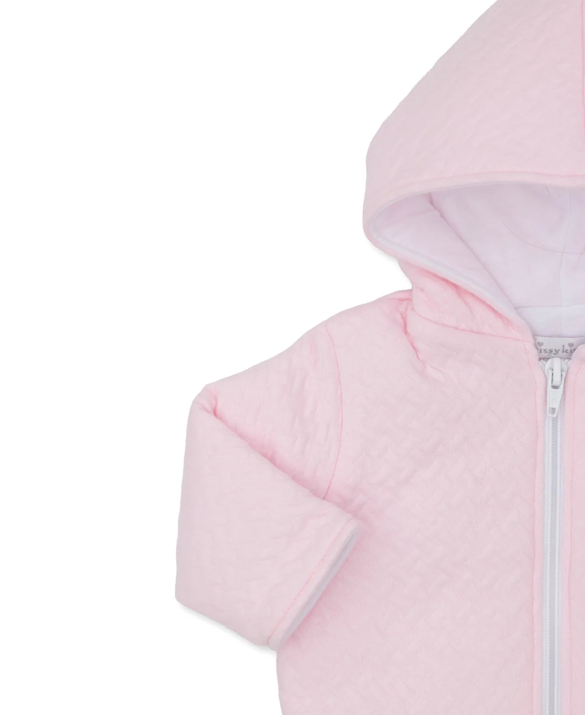 Jacquard Padded Zip Jacket