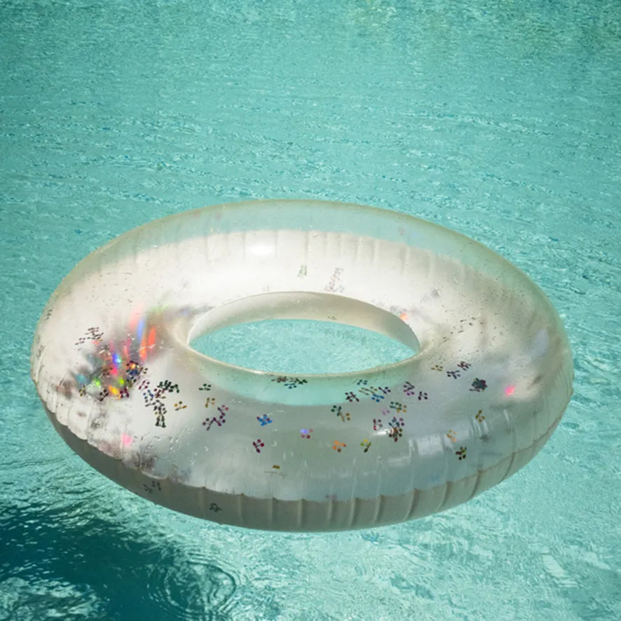 Grande Swim Ring Multi-Cherry Transparent