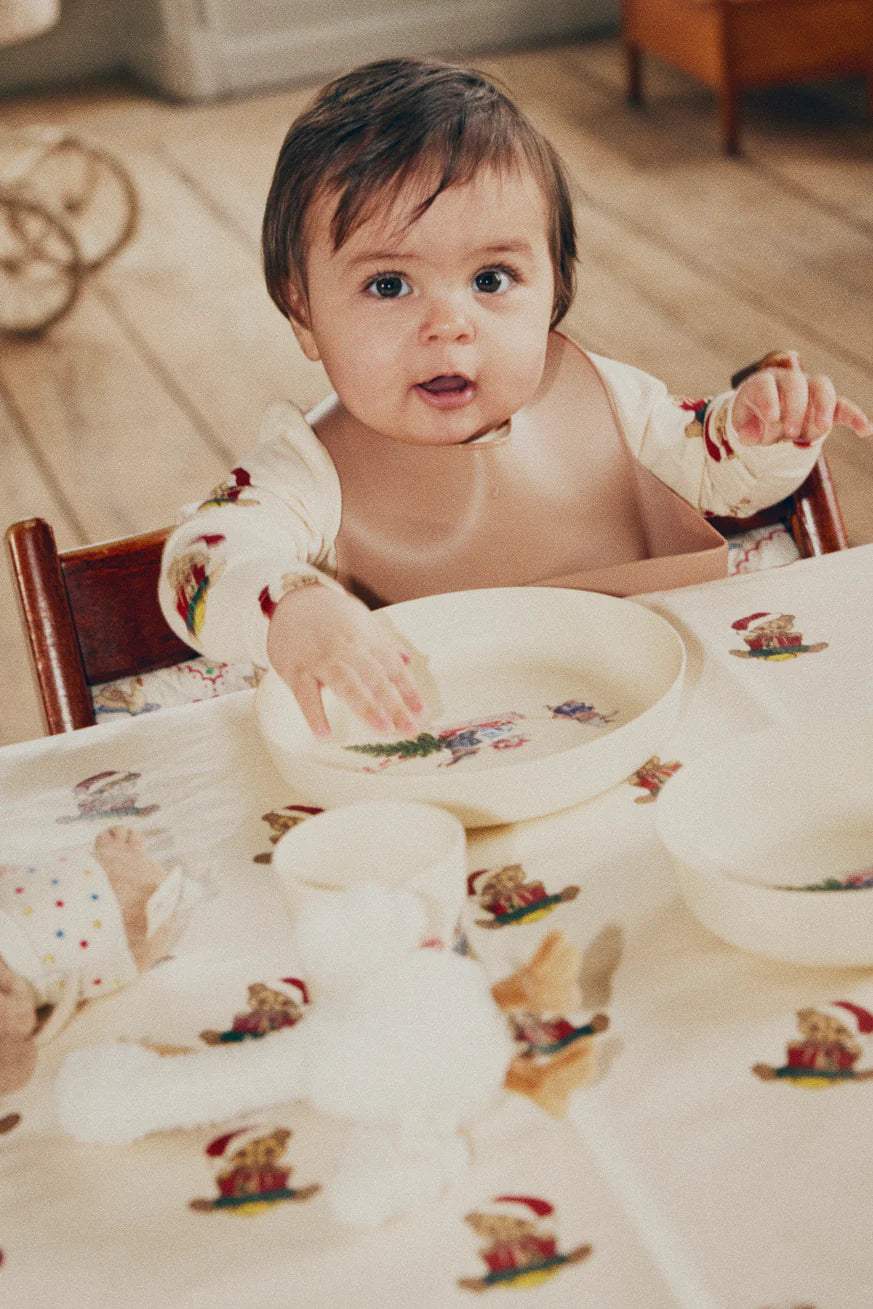 Christmas Waxed Table Cloth