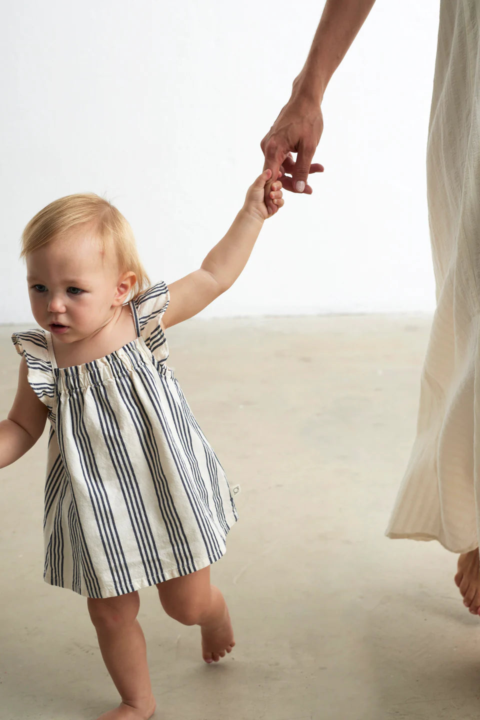 Vintage Stripes Baby Dress