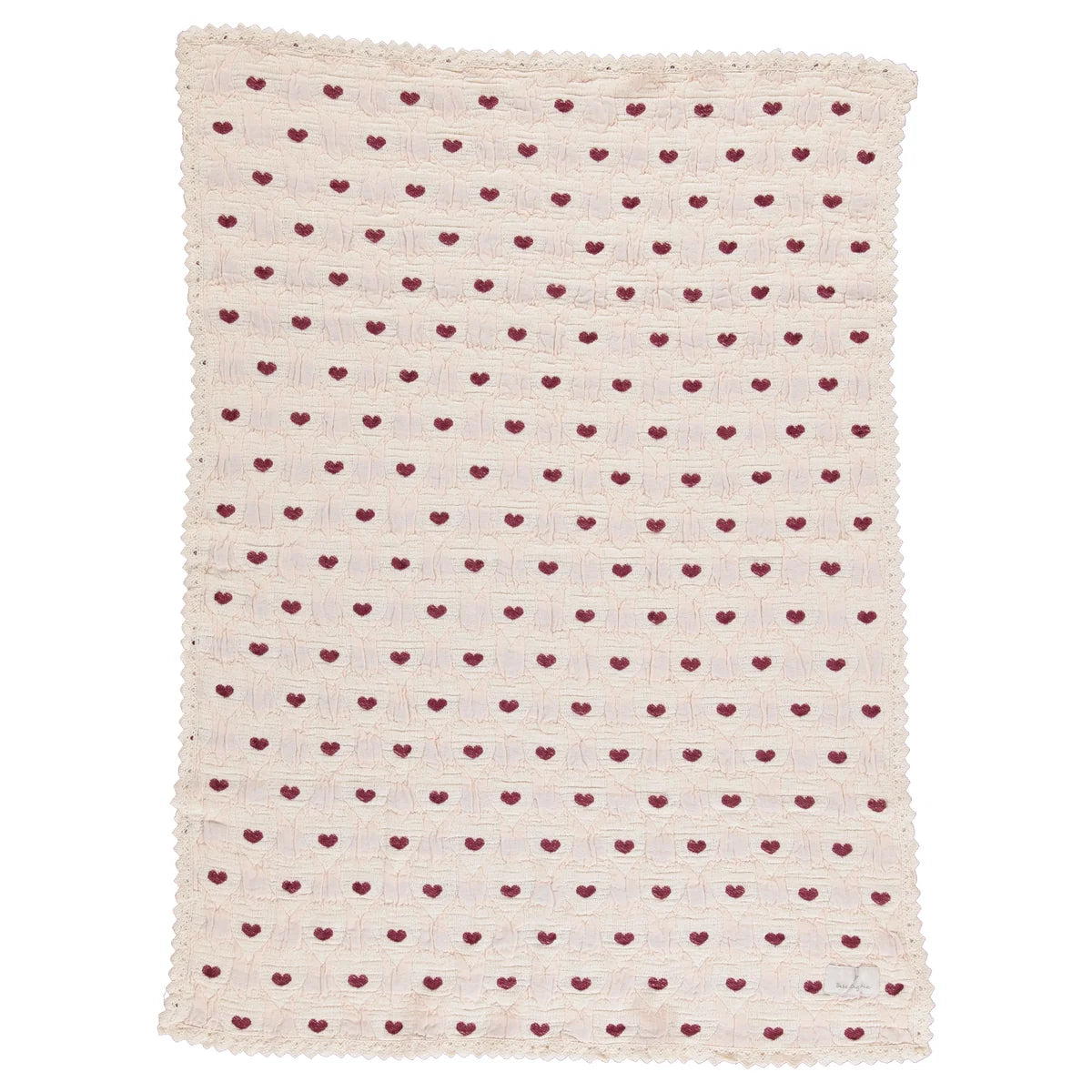 Love Blanket Heart Motif