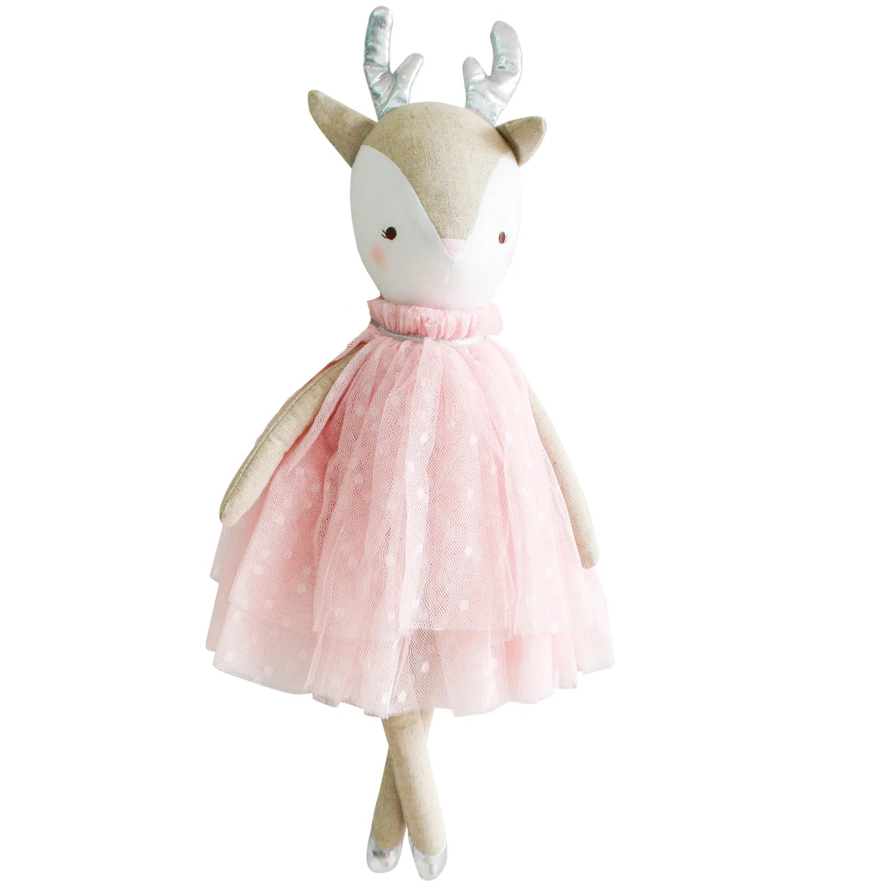 Angelica Reindeer Doll Pink