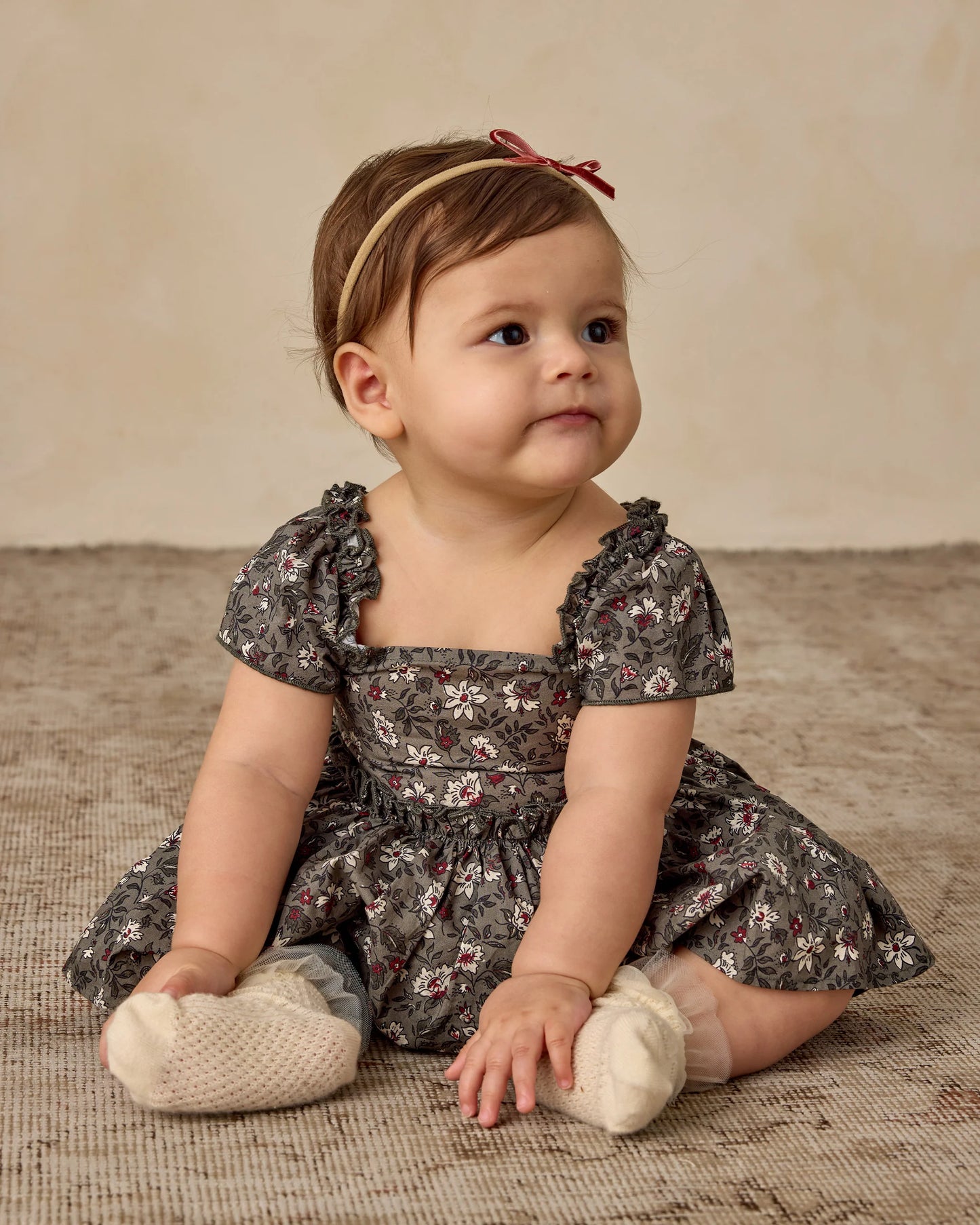 Baby Bow Headbands - Ruby, Pine