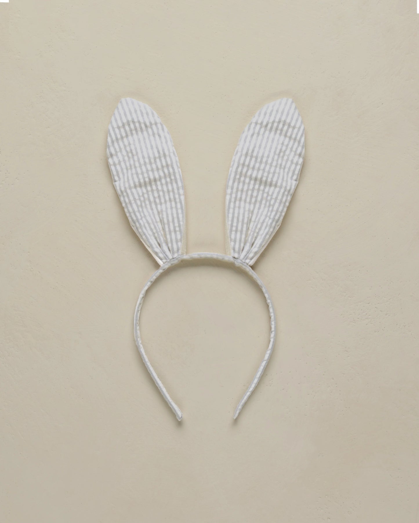 Bunny Headband - Sage Stripe