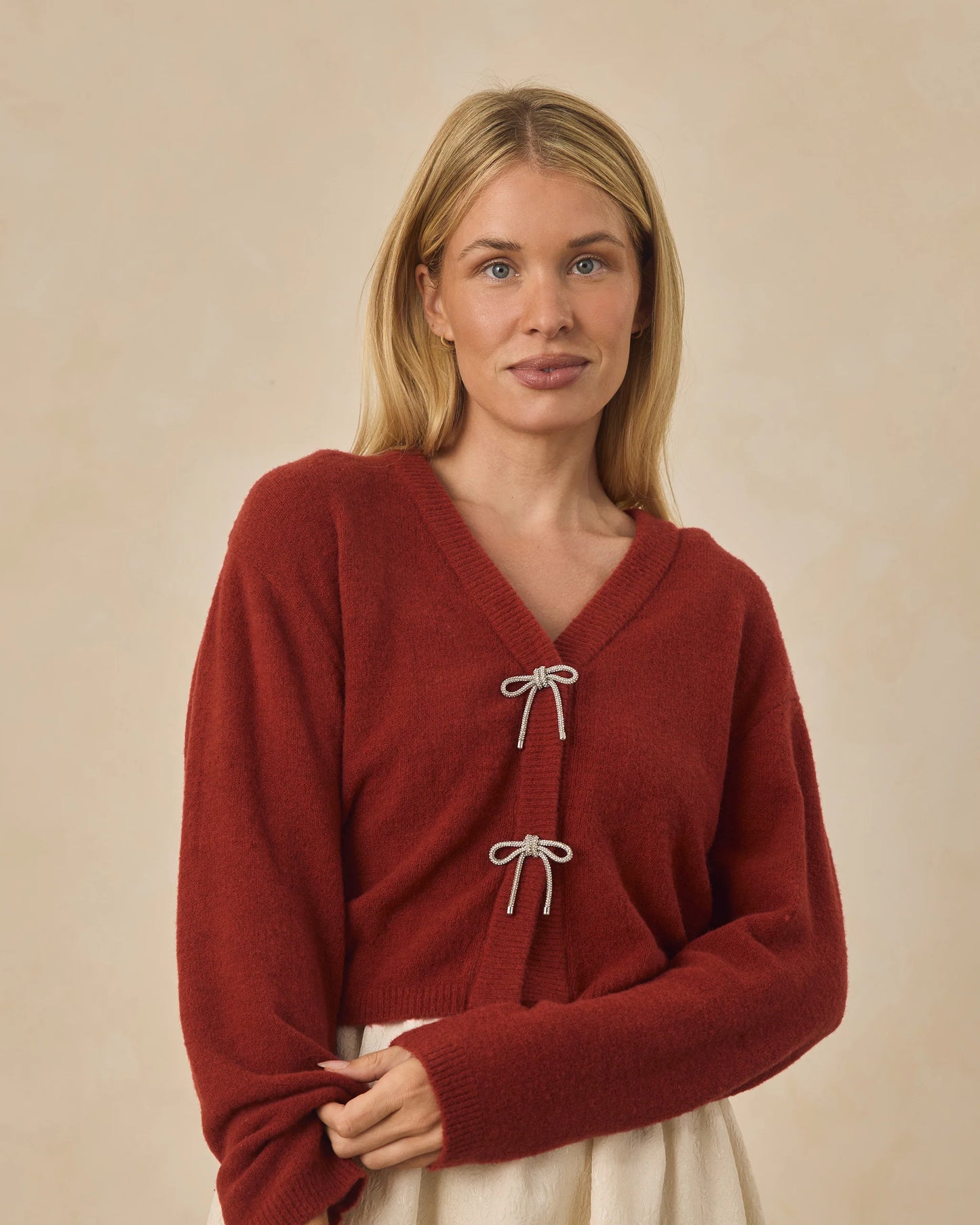 Bow Cardigan