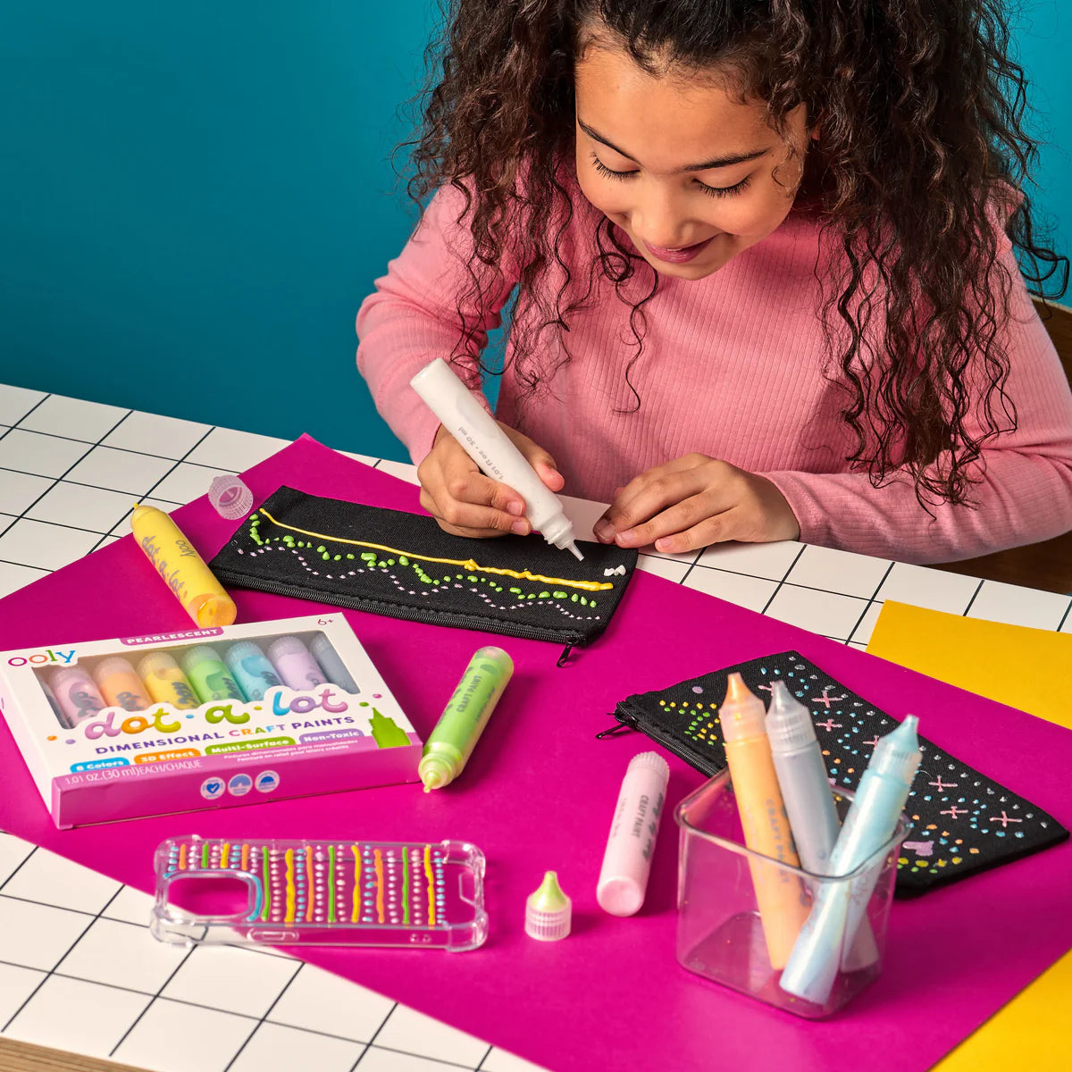 Dot-A-Lot: Dimensional Craft Paint - Bright (Set of 8)