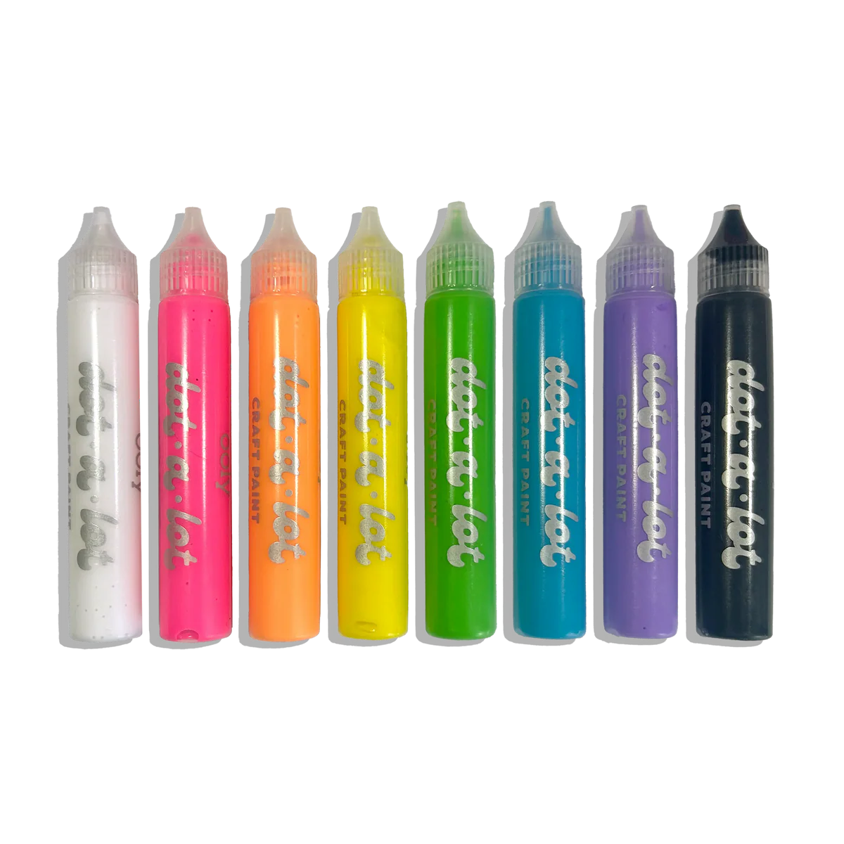 Dot-A-Lot: Dimensional Craft Paint - Bright (Set of 8)