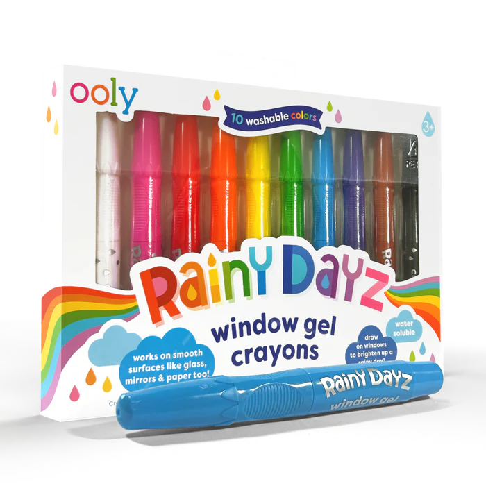 Rainy Dayz: Gel Crayons (Set of 10)
