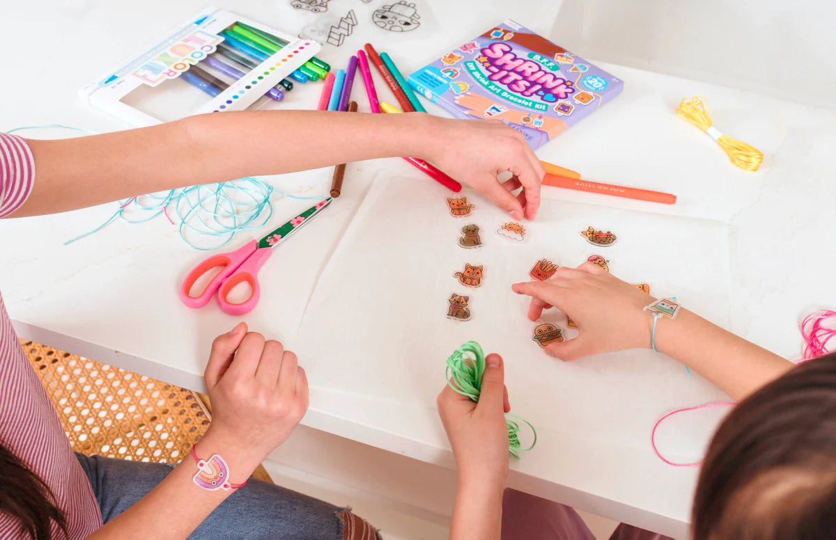 Shrink-Its! DIY Shrink Art Bracelet Kit- Fun B.F.F.