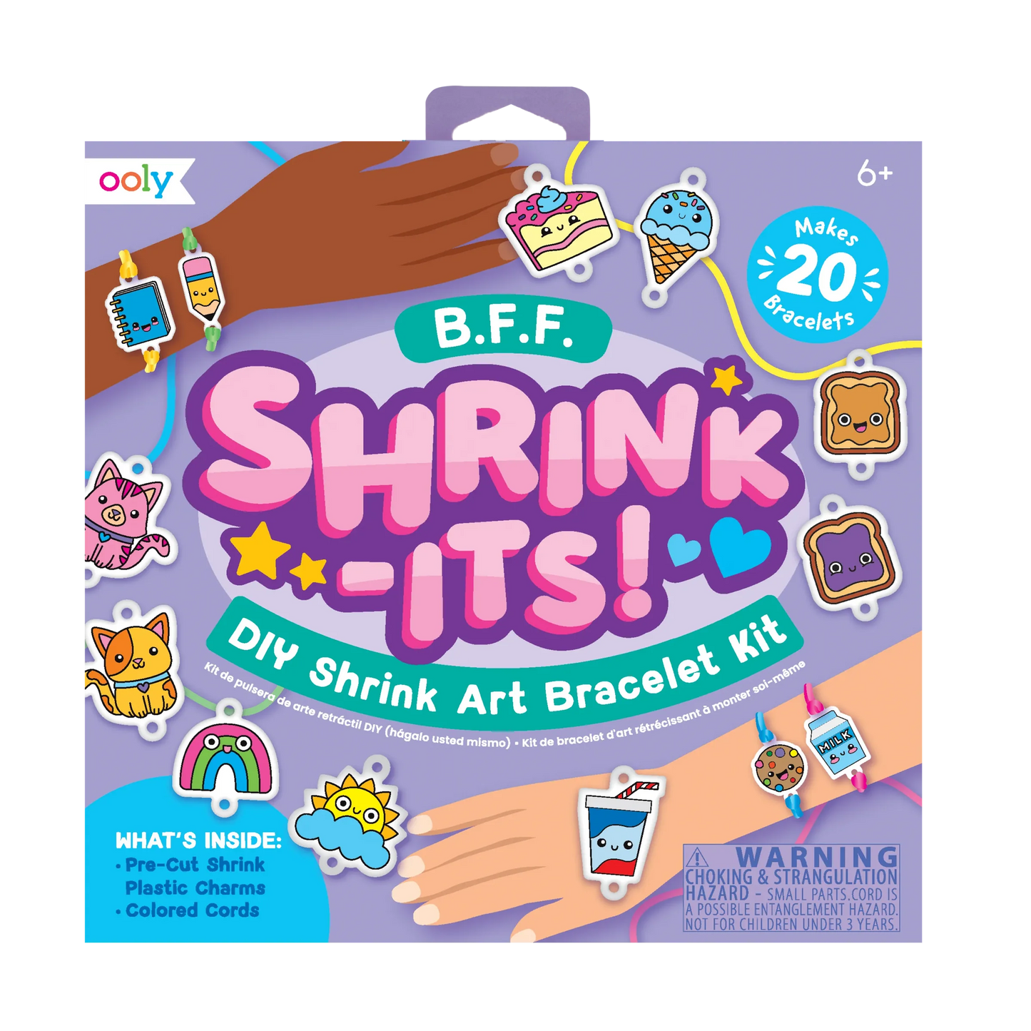Shrink-Its! DIY Shrink Art Bracelet Kit- Fun B.F.F.