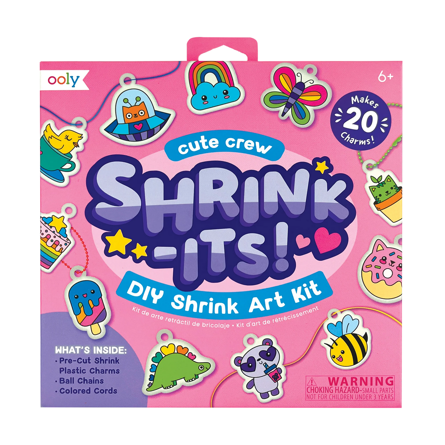 Shrink-It's! D.I.Y. Shrink Art Kit-Cute Crew