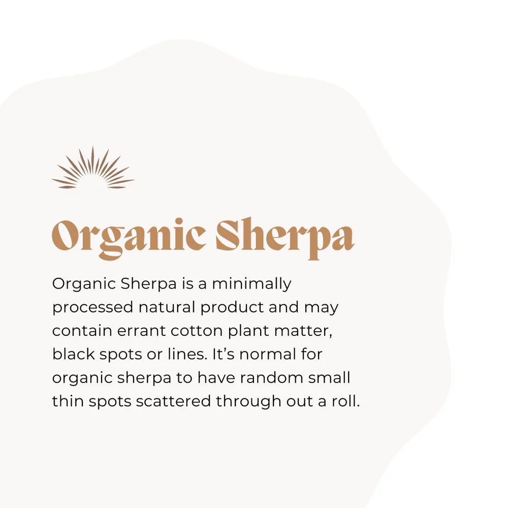 Organic Sherpa Lovey Blanket - Bear