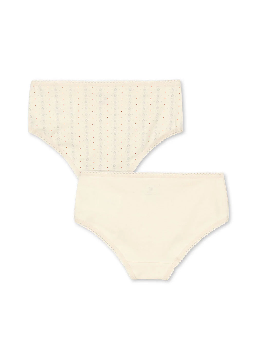 Basic 2 Pack Girl Underpants Gots