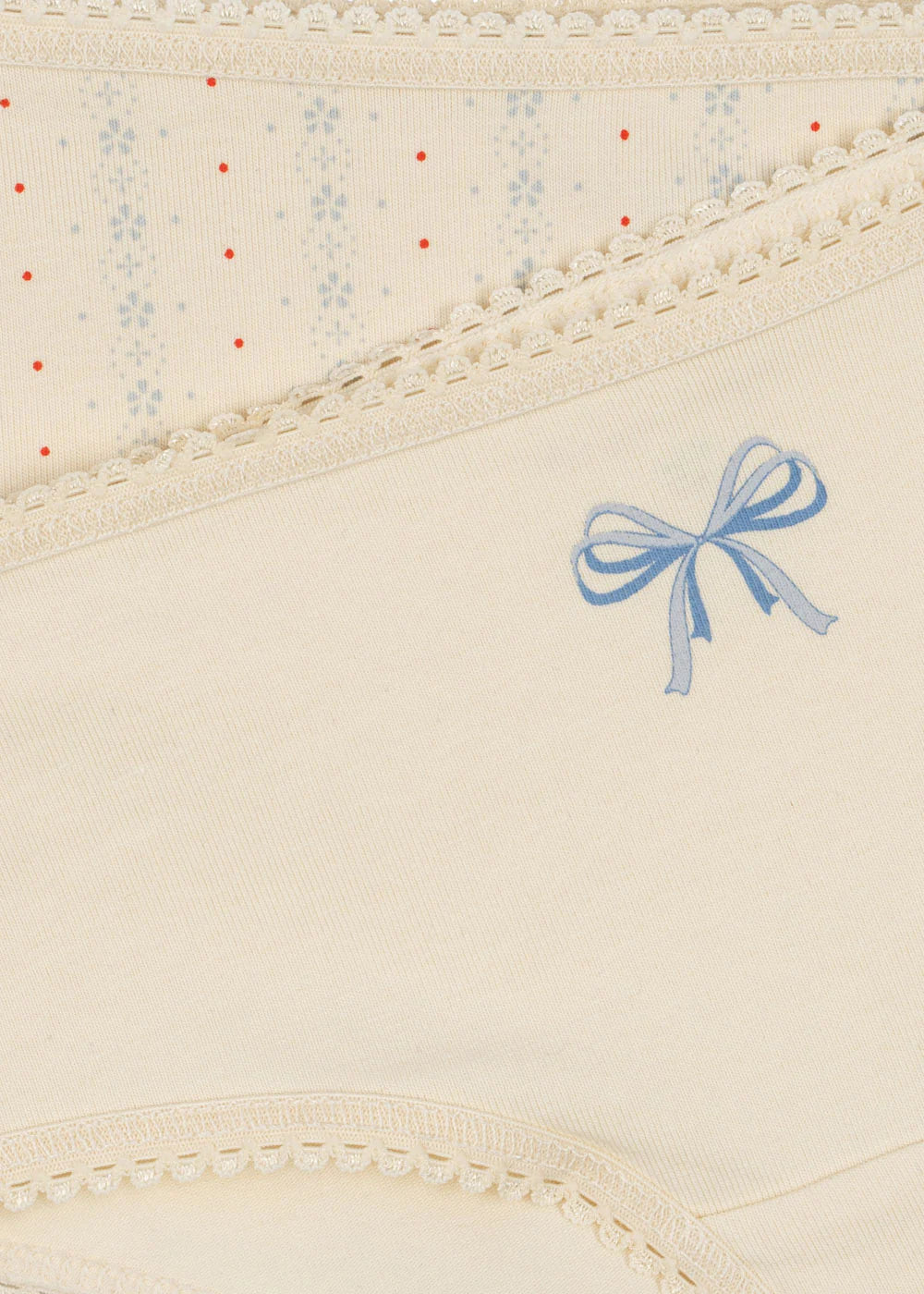Basic 2 Pack Girl Underpants Gots