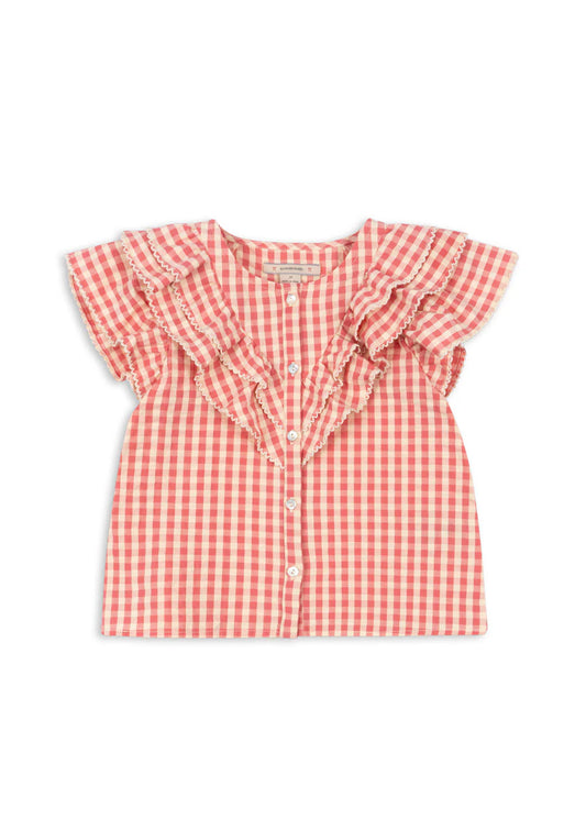 Kim Frill SS Shirt GOTS