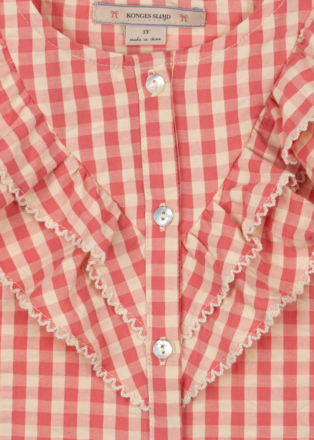 Kim Frill SS Shirt GOTS