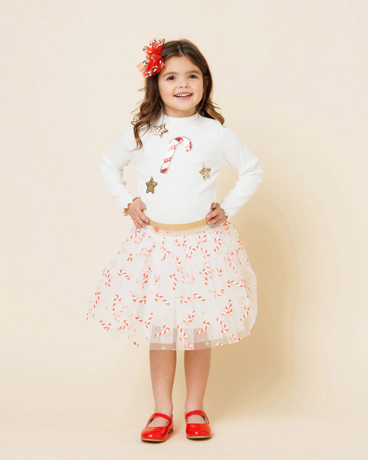 Candy Cane Star Skirt