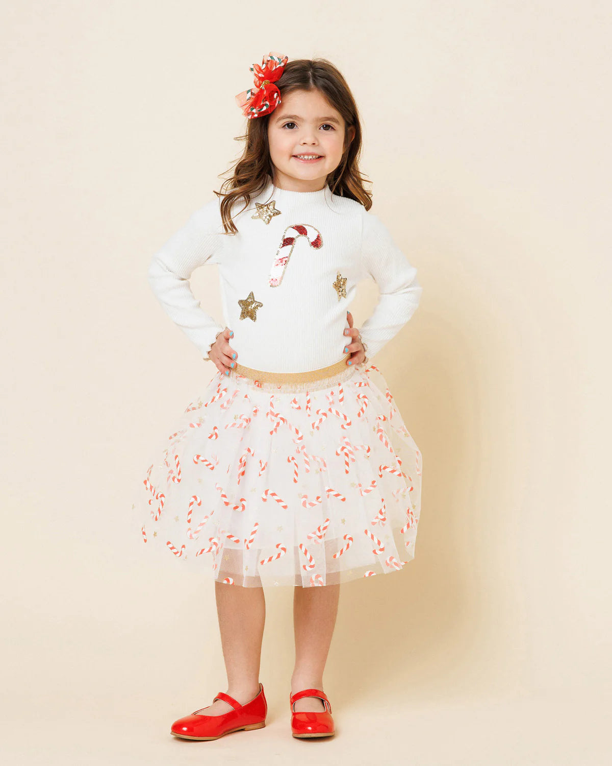 Candy Cane Star Skirt