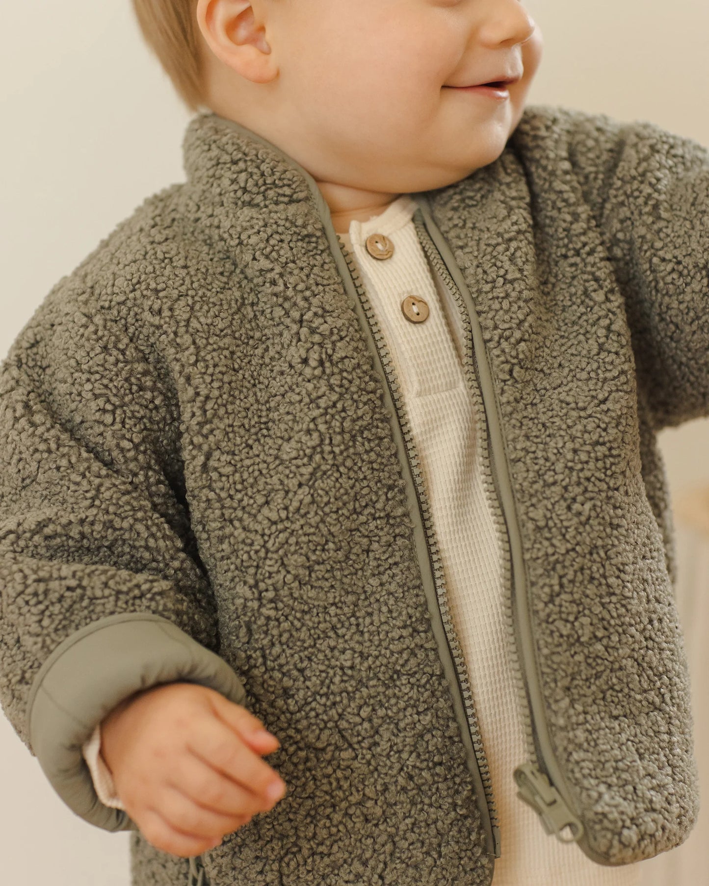 Shearling Zip Jacket