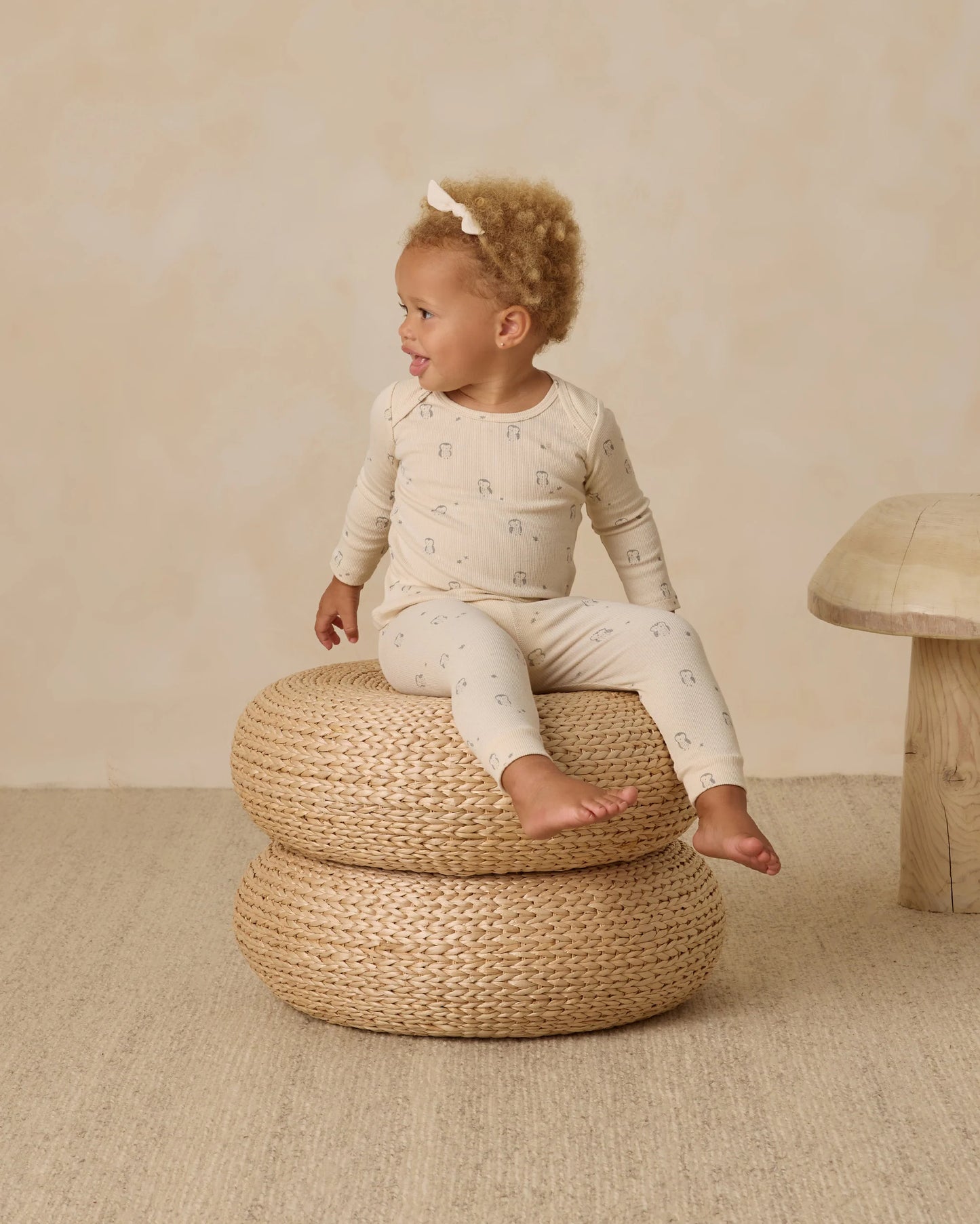 Little Knot Headband - Natural - Beige