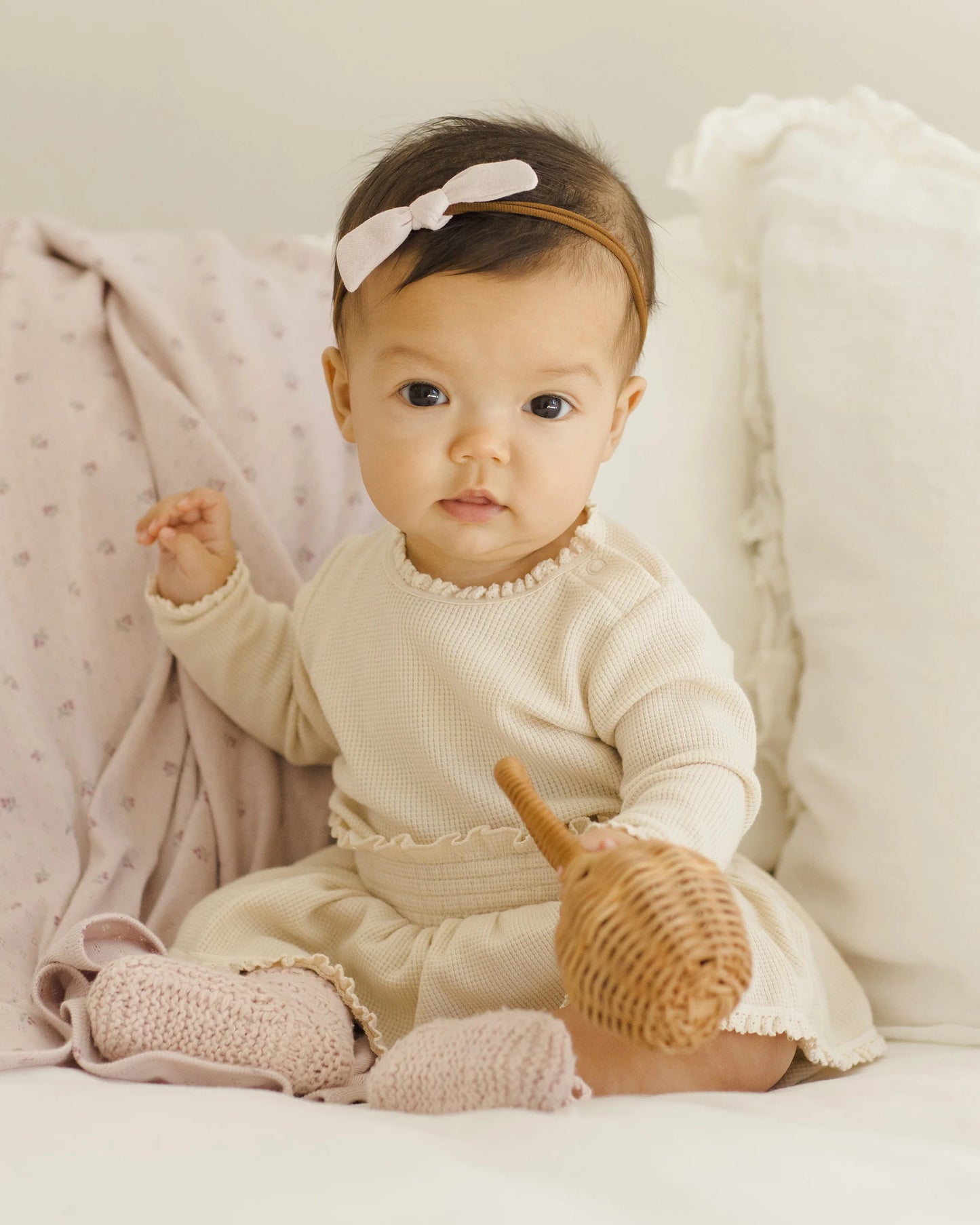 Little Knot Headband - Lilac - Biege
