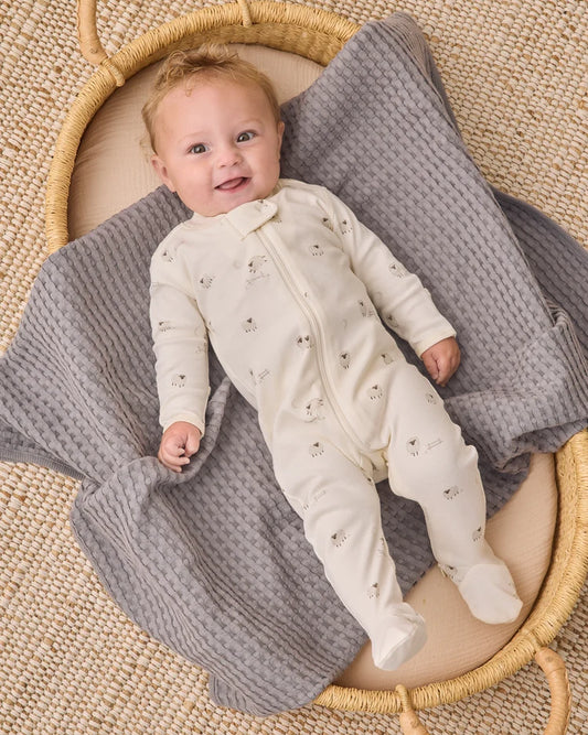 Zip Long Sleeve Sleeper Footie