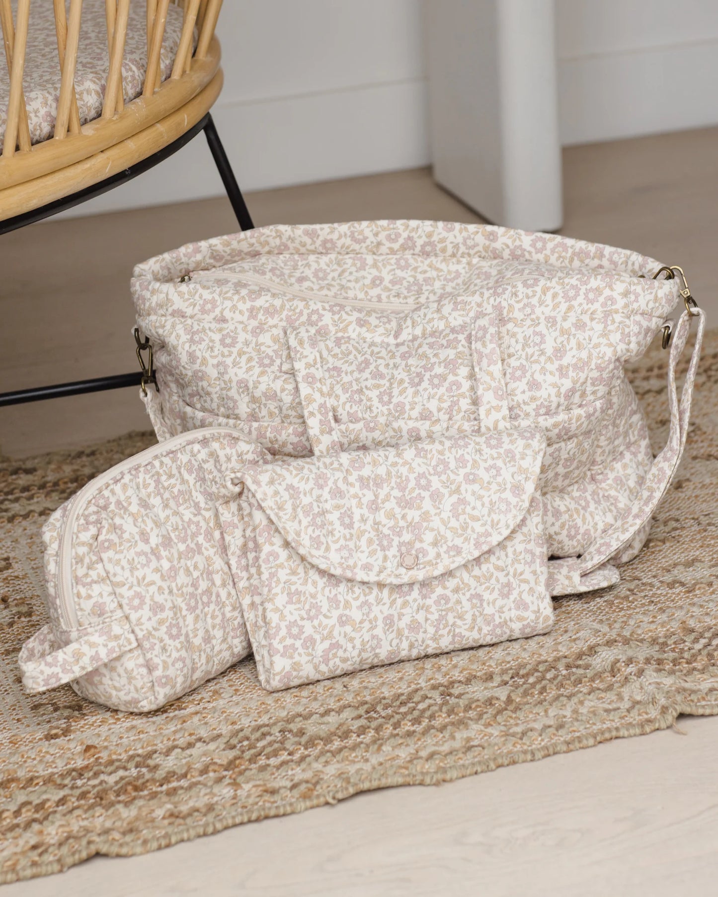 Toiletry Bag - Wildflower Woven