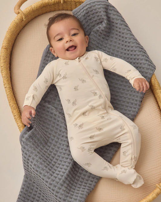 Bamboo Zip Footie