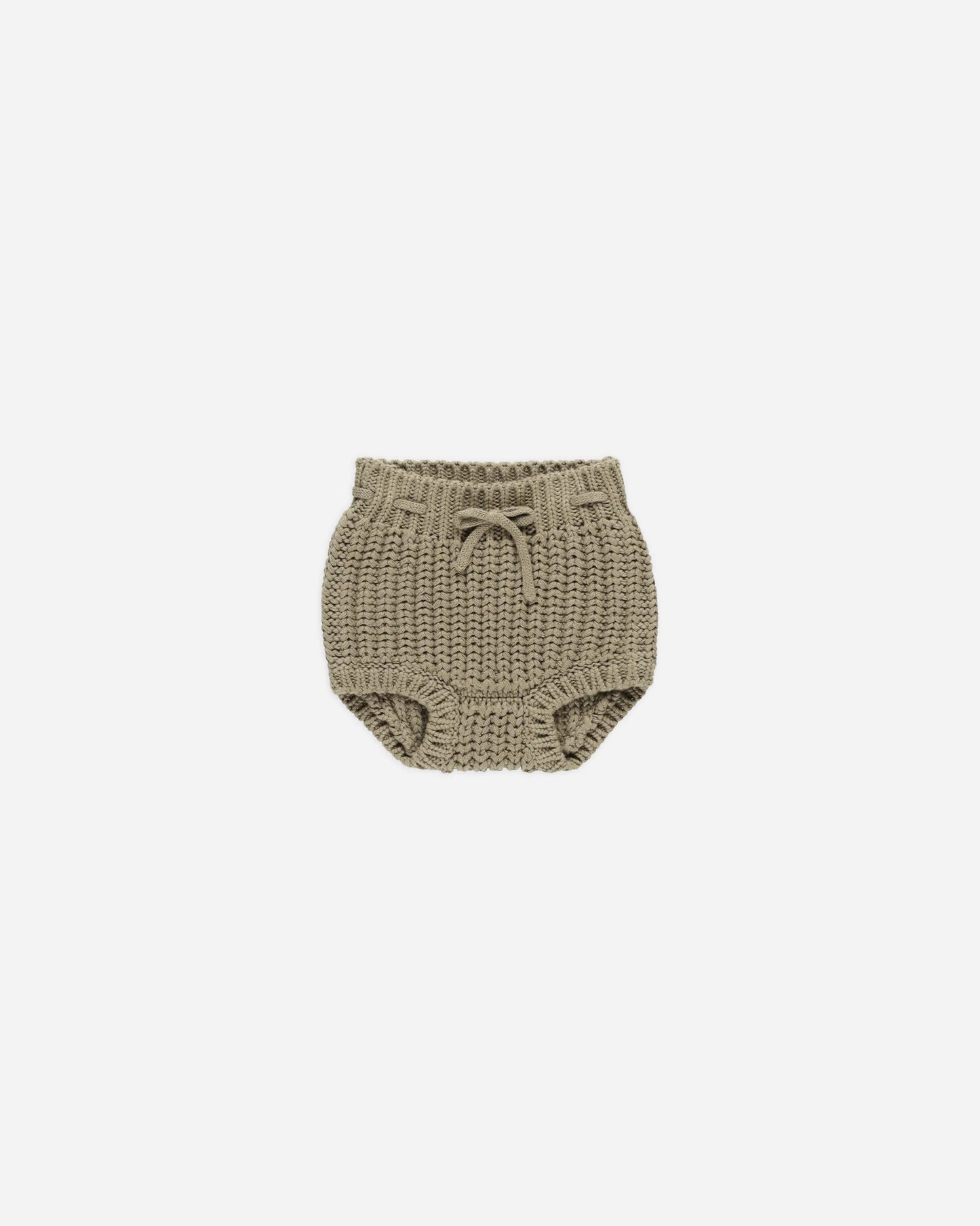 Chunky Knit Sweater and Knit Tie Bloomer Set