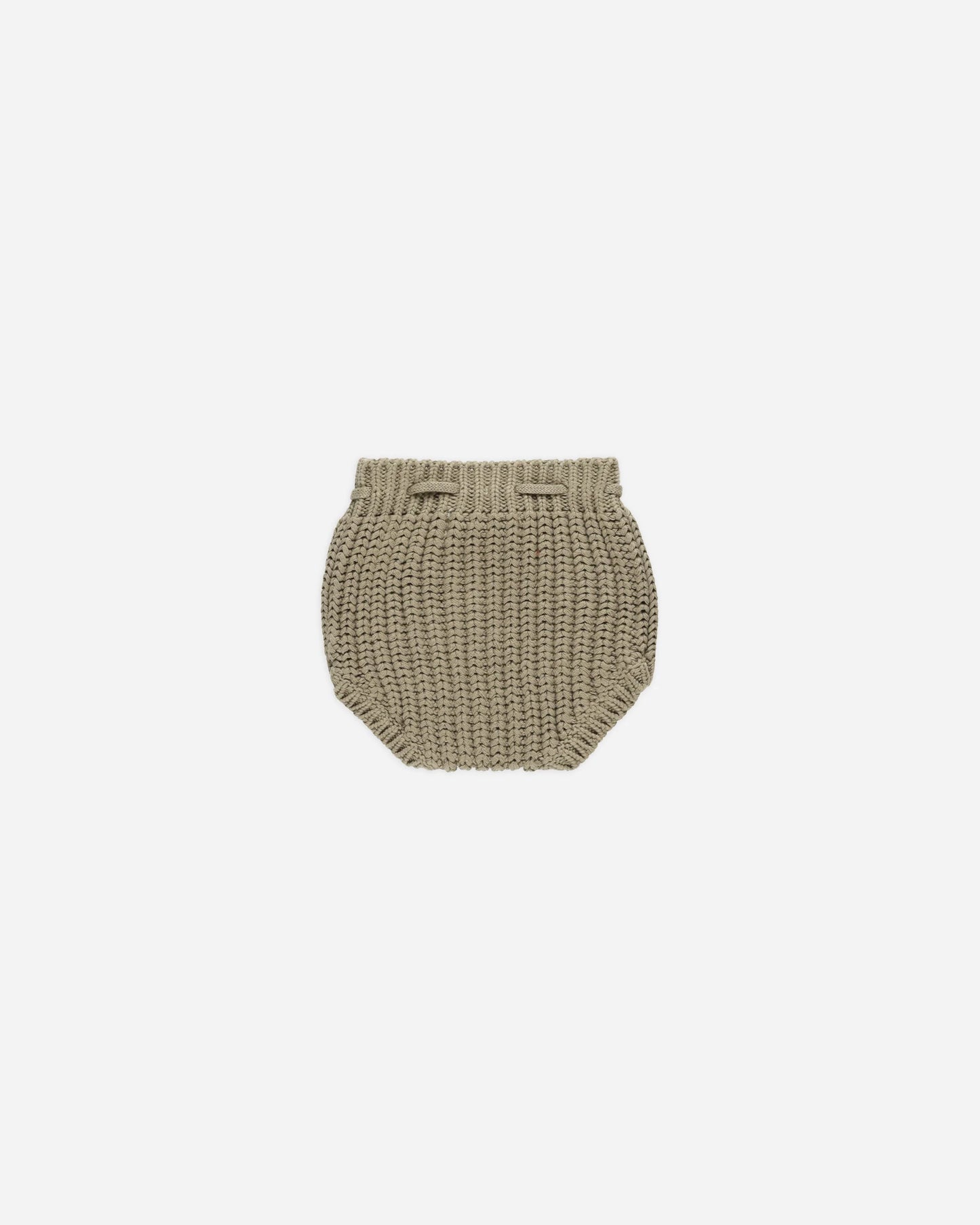 Chunky Knit Sweater and Knit Tie Bloomer Set