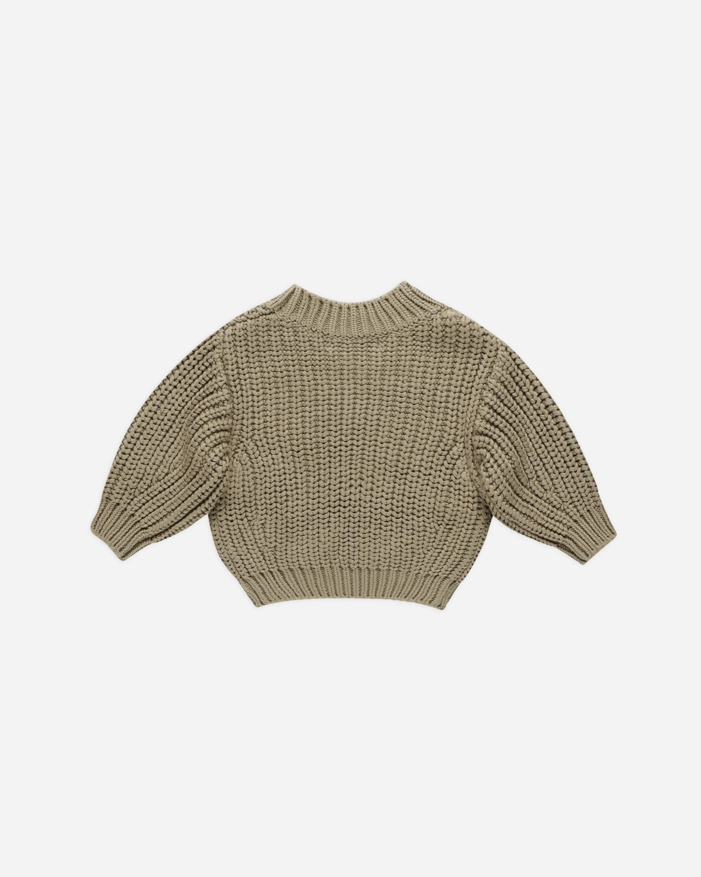 Chunky Knit Sweater and Knit Tie Bloomer Set