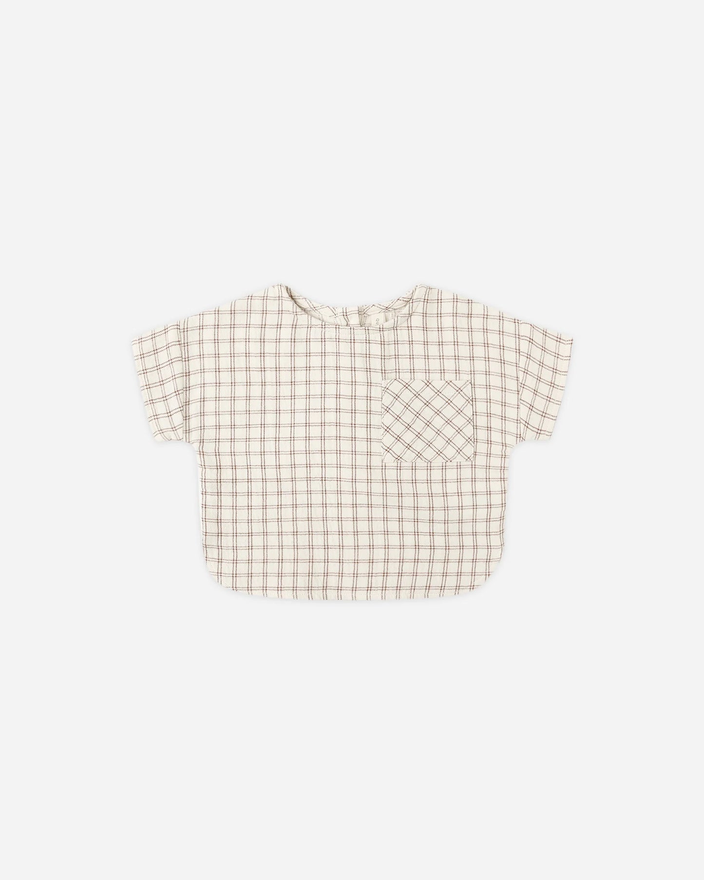 Woven Boxy Top