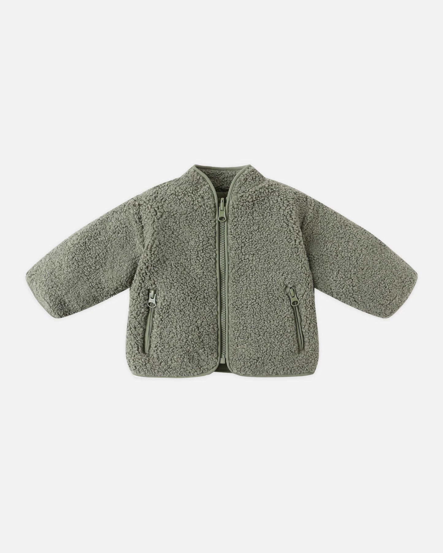 Shearling Zip Jacket