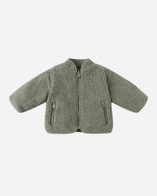 Shearling Zip Jacket