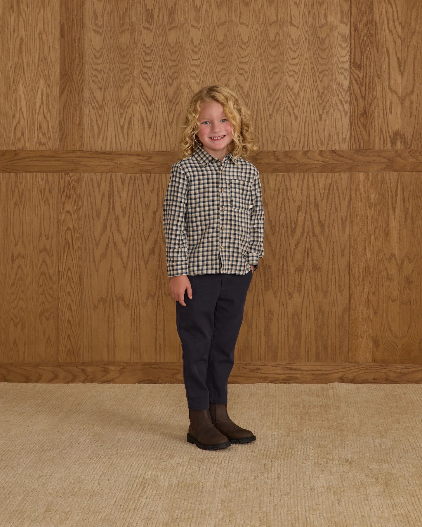 Collared Long Sleeve Shirt