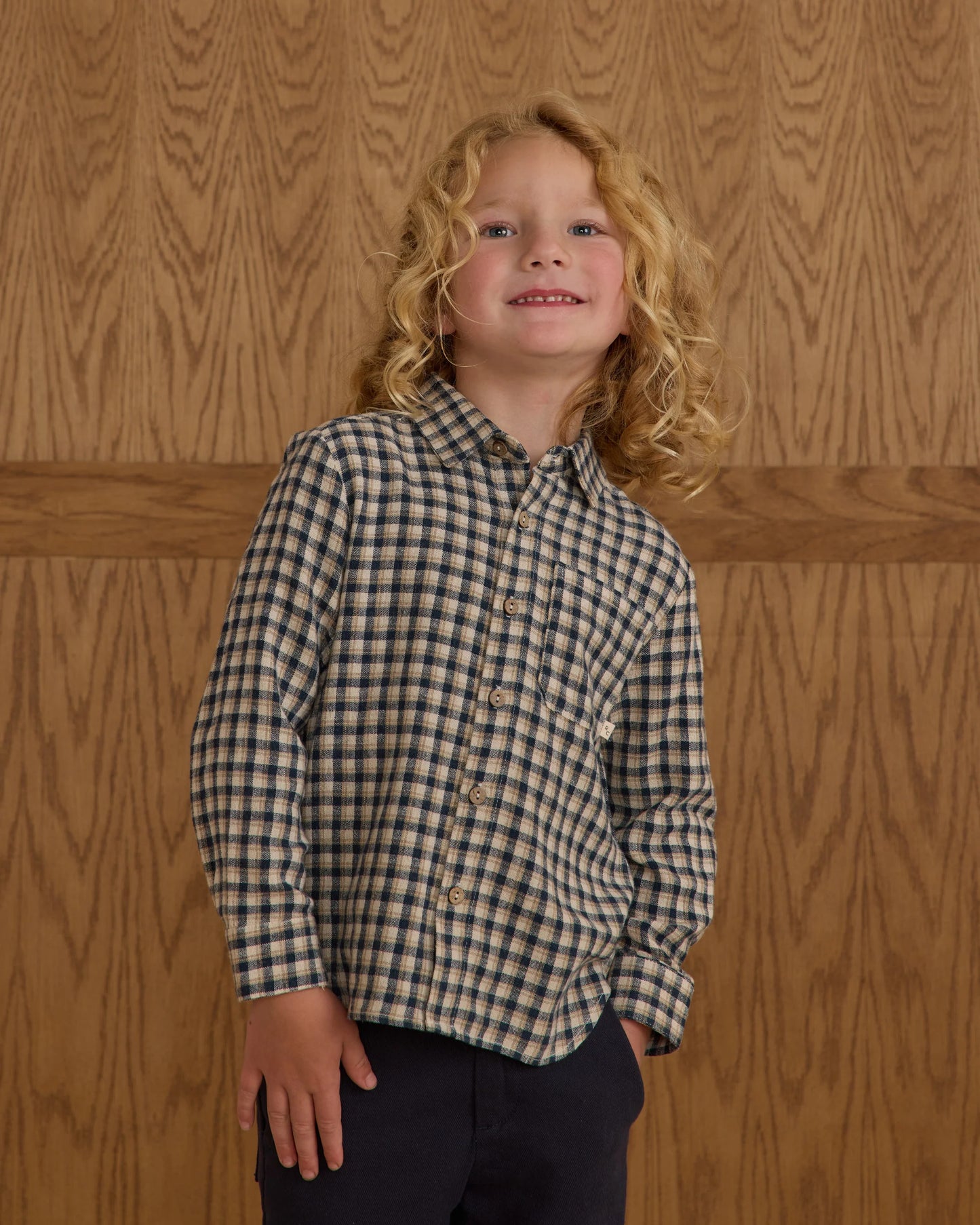Collared Long Sleeve Shirt