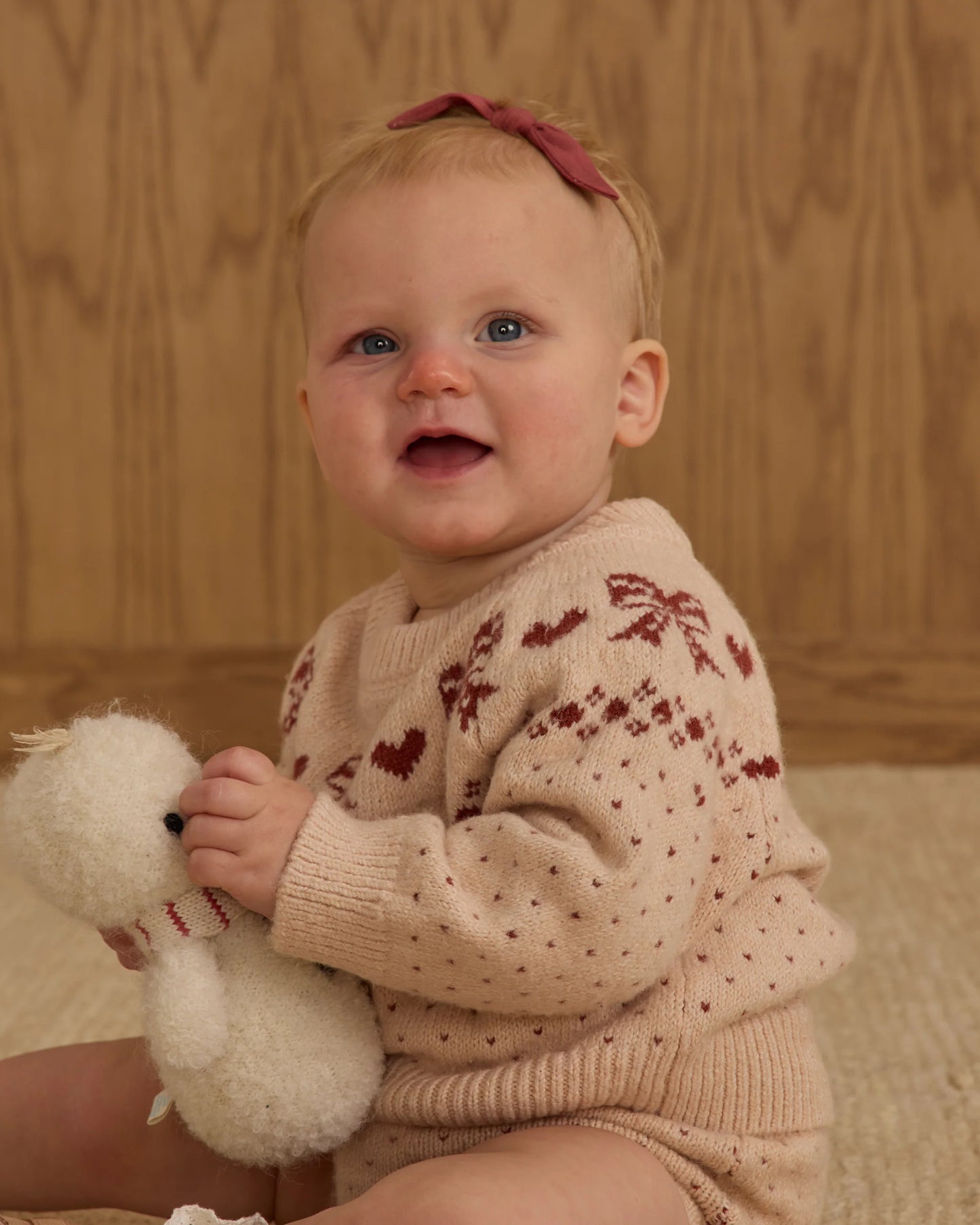 Little Knot Headband - Ruby
