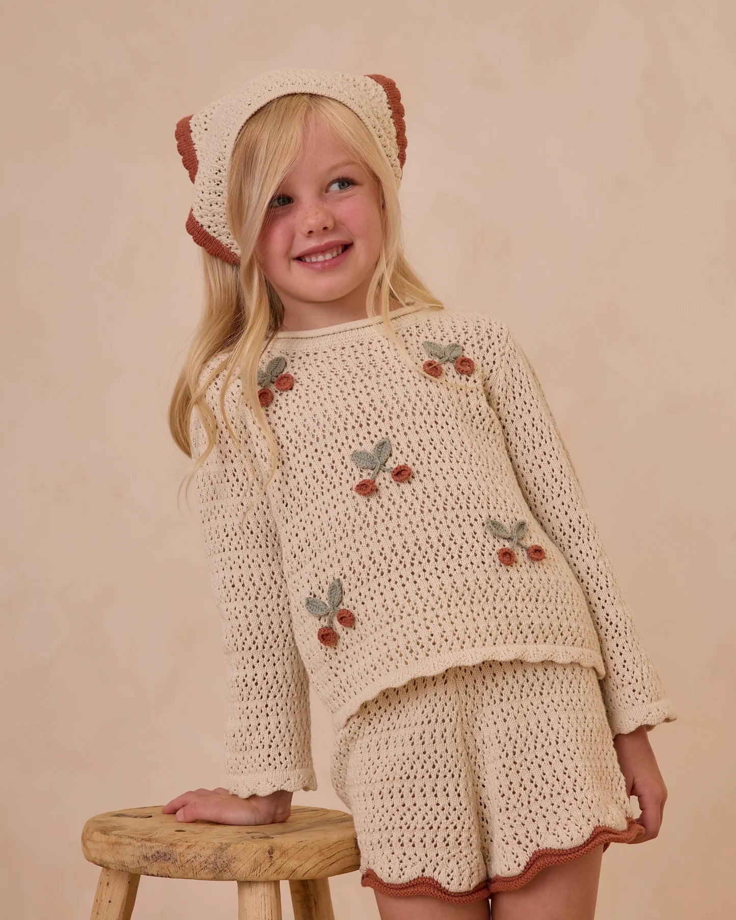 Crochet Knit Pullover