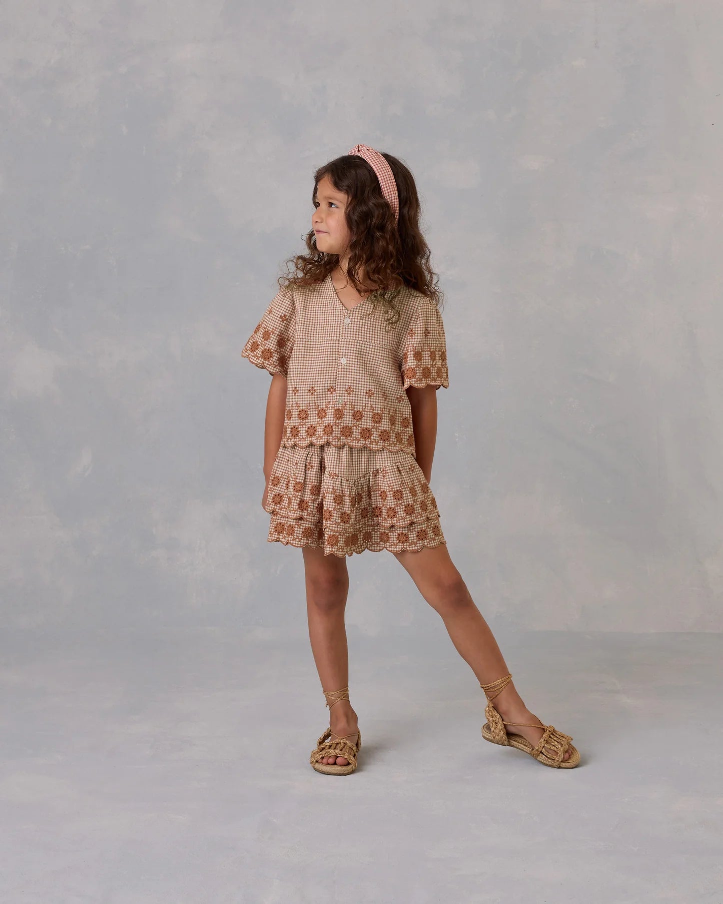 Tiered Mini Skirt