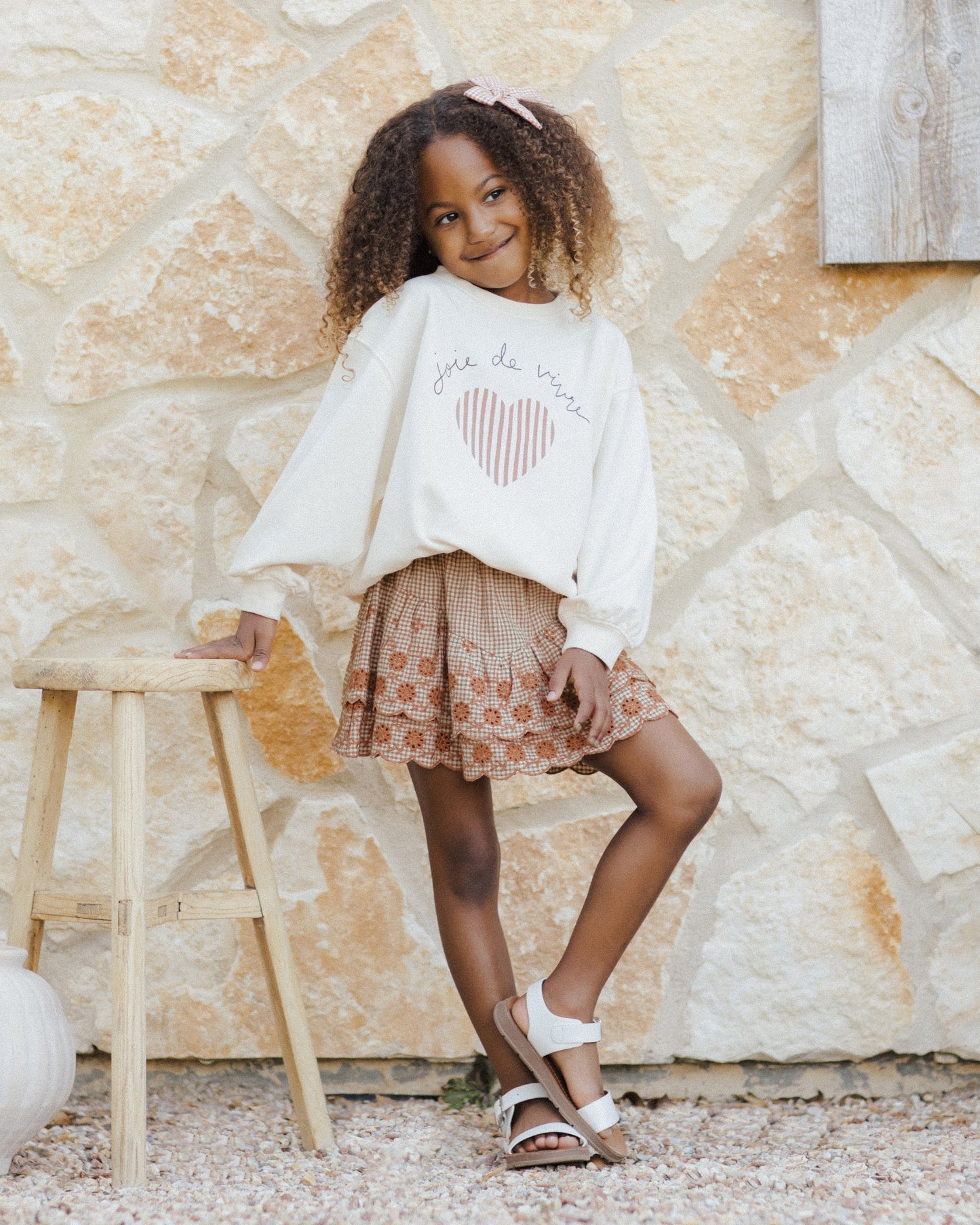 Tiered Mini Skirt